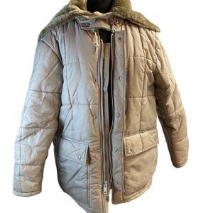 Windbreaker Outerwear Sportswear Unisex Puffer Jacket/Coat Size L, Vintage Brand